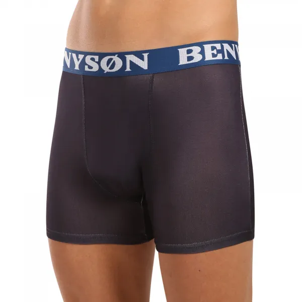 5PACK pánske boxerky Benysøn čierné (7124) M, trenky