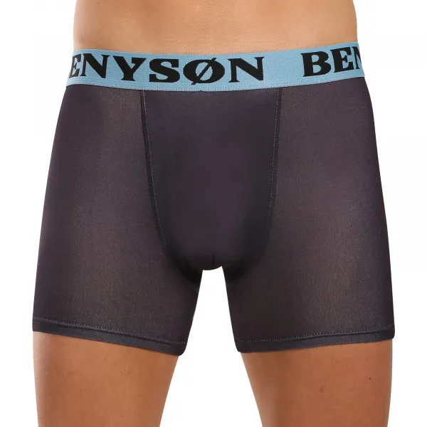 5PACK pánske boxerky Benysøn čierné (7124) M, trenky