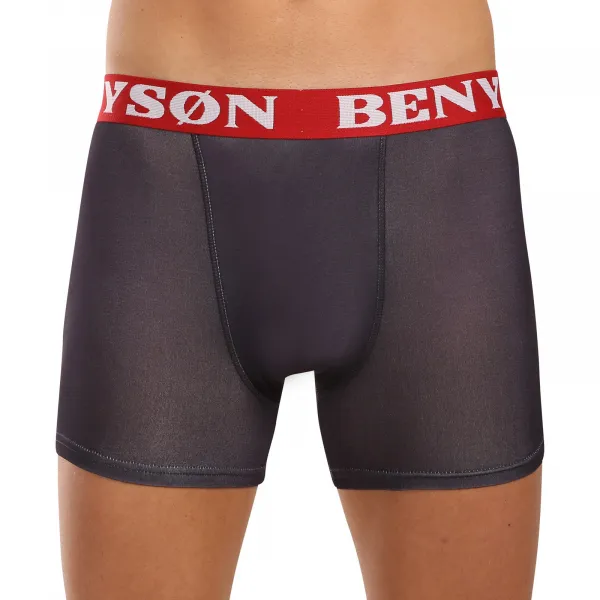 5PACK pánske boxerky Benysøn čierné (7124) M, trenky