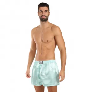 3PACK pánske trenky Styx klasická guma saténové viacfarebné (3C06372) M, trenírky