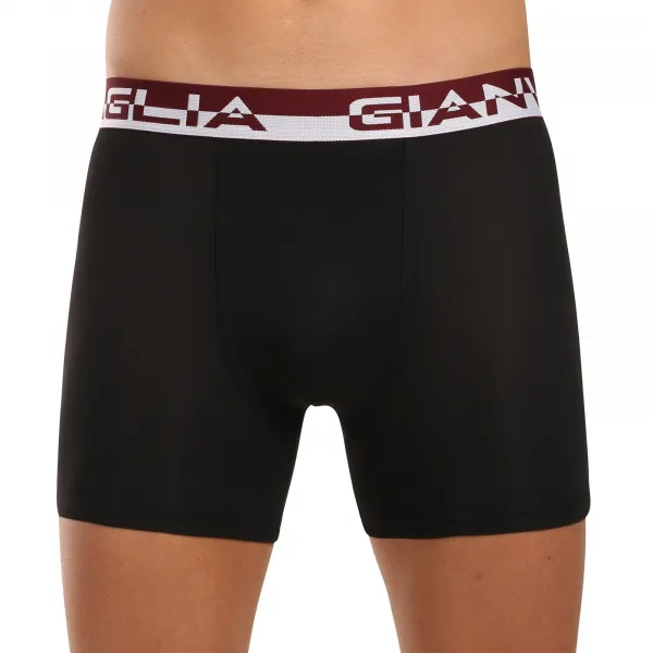 5PACK pánske boxerky Gianvaglia čierne (5012-5) M, trenky
