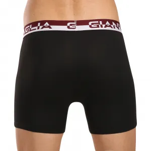 5PACK pánske boxerky Gianvaglia čierne (5012-5) M, trenky