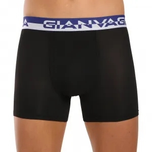 5PACK pánske boxerky Gianvaglia čierne (5012-5) M, trenky