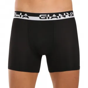 5PACK pánske boxerky Gianvaglia čierne (5012-5) M, trenky