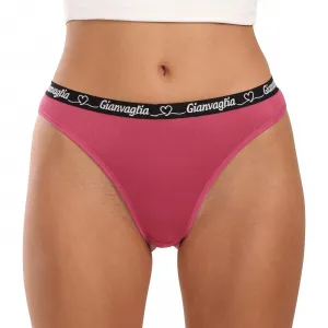 5PACK dámske tangá Gianvaglia viacfarebná (820-5) M