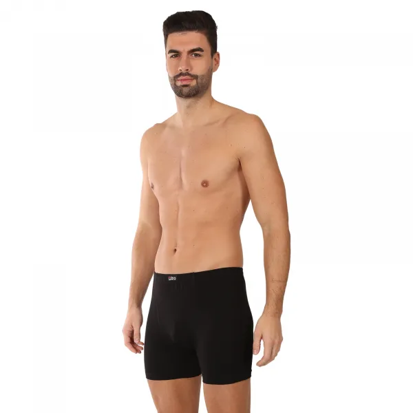 Pánske boxerky Gino čierne (74090) M, trenky