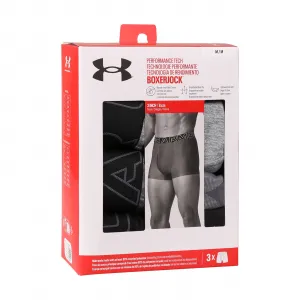 3PACK pánske boxerky Under Armour viacfarebné (1383883 035) M, trenky