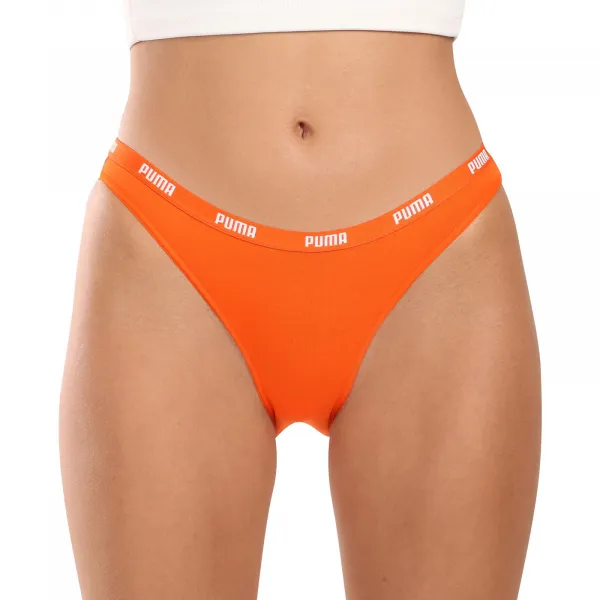 2PACK dámske nohavičky Puma oranžové (603031001 023) M