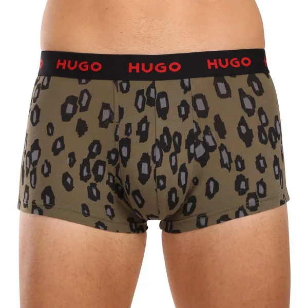 3PACK pánske boxerky HUGO viacfarebné (50517894 981) L, trenky