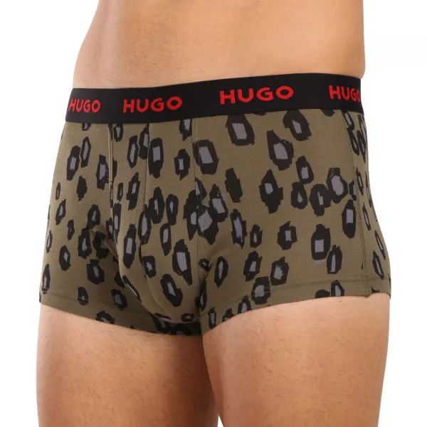 3PACK pánske boxerky HUGO viacfarebné (50517894 981) L, trenky