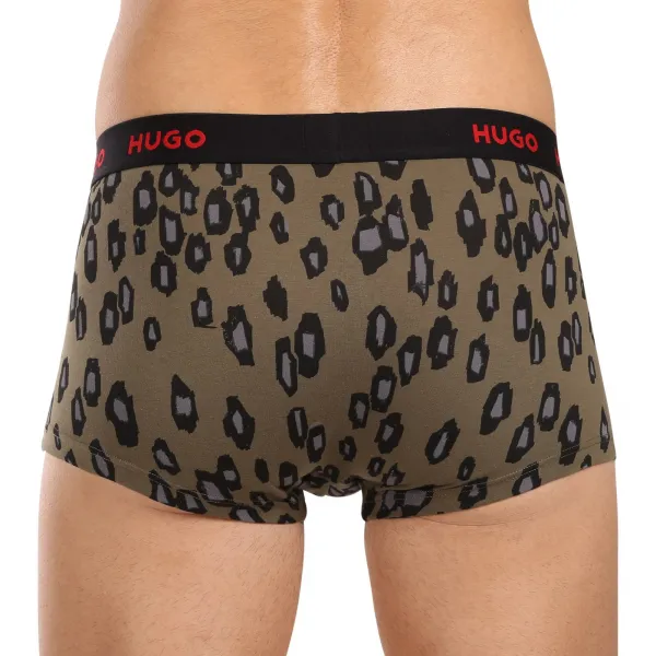 3PACK pánske boxerky HUGO viacfarebné (50517894 981) L, trenky