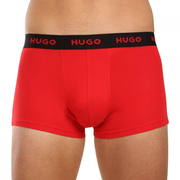 3PACK pánske boxerky HUGO viacfarebné (50517894 981) L, trenky