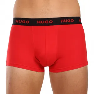 3PACK pánske boxerky HUGO viacfarebné (50517894 981) L, trenky