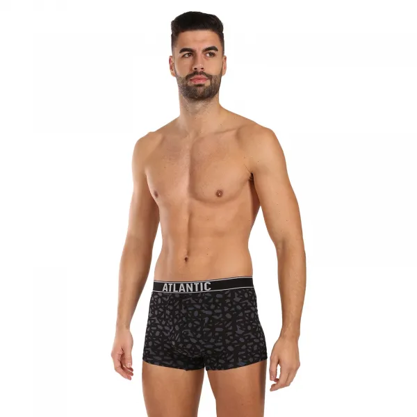3PACK pánske boxerky Atlantic viacfarebné (3MH-173/GRF3) S, trenky