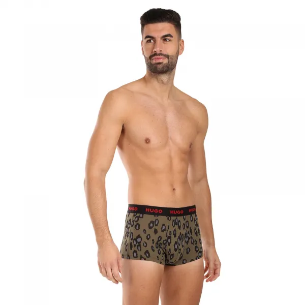 3PACK pánske boxerky HUGO viacfarebné (50517894 981) L, trenky