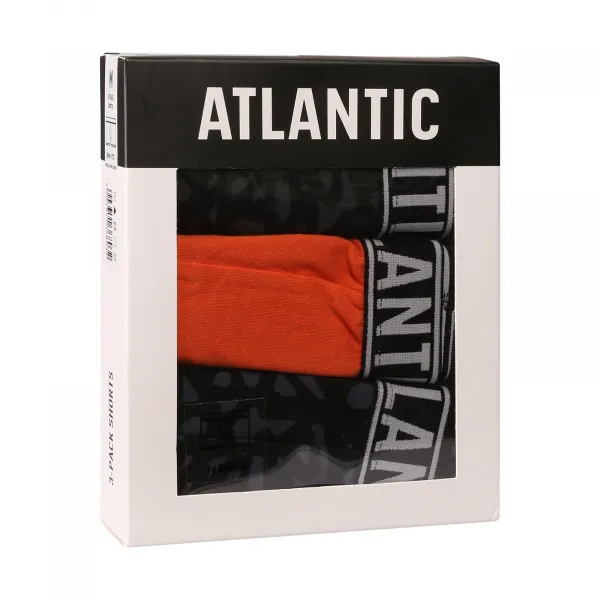 3PACK pánske boxerky Atlantic viacfarebné (3MH-173/GRF3) S, trenky