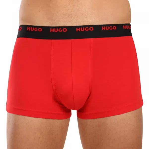 5PACK pánske boxerky HUGO viacfarebné (50479944 967) M, trenky