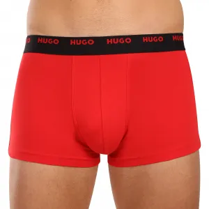 5PACK pánske boxerky HUGO viacfarebné (50479944 967) M, trenky