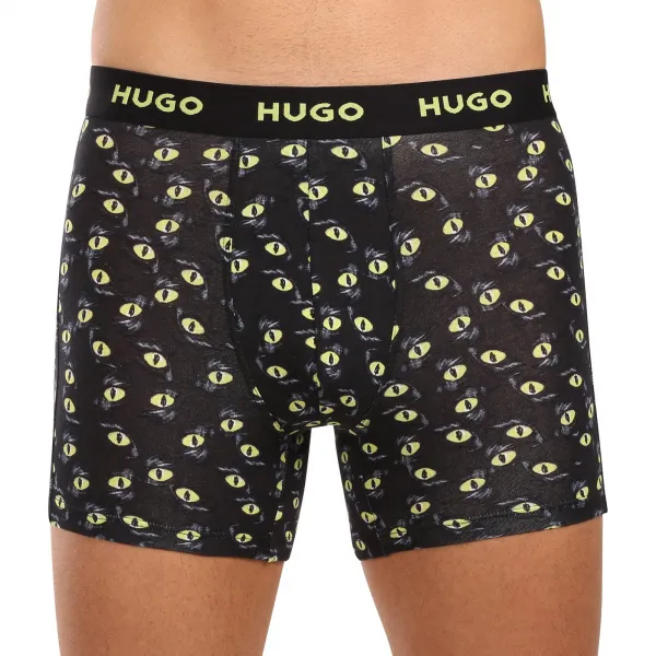 3PACK pánske boxerky HUGO viacfarebné (50517887 983) M, trenky