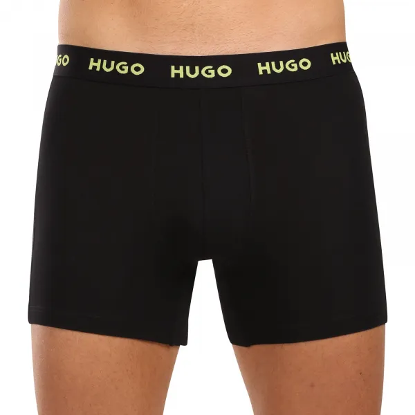 3PACK pánske boxerky HUGO viacfarebné (50517887 983) M, trenky
