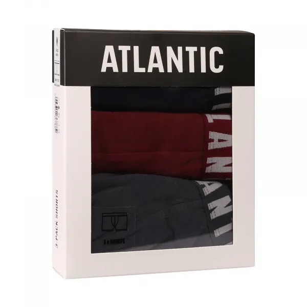 3PACK pánske boxerky Atlantic viacfarebné (3MH-011/01) S, trenky