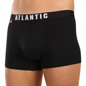 3PACK pánske boxerky Atlantic čierne (3MH-011black) M, trenky