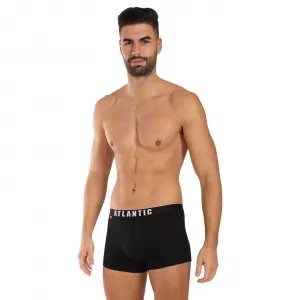 3PACK pánske boxerky Atlantic čierne (3MH-011black) M, trenky