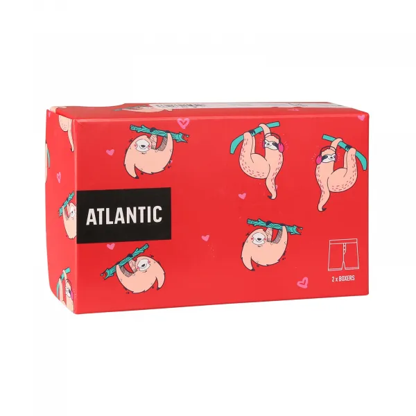 2PACK pánske trenky Atlantic viacfarebné (2GMB-003) M, trenírky