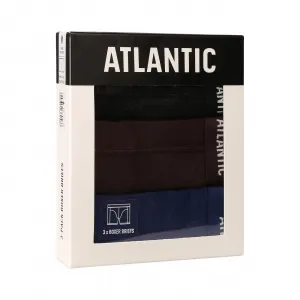 3PACK pánske boxerky Atlantic viacfarebné (3MH-047) L, trenky