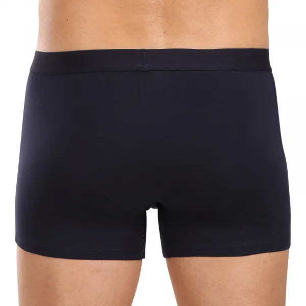 3PACK pánske boxerky Atlantic tmavo modré (3MH-011blue) M, trenky