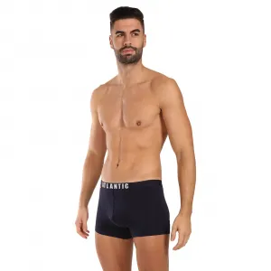 3PACK pánske boxerky Atlantic tmavo modré (3MH-011blue) M, trenky