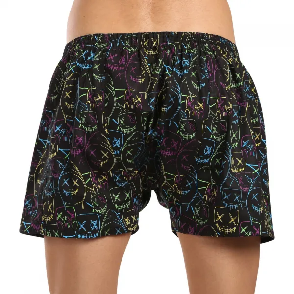 3PACK pánske trenky Styx art klasická guma viacfarebné (3A18023) S, trenírky