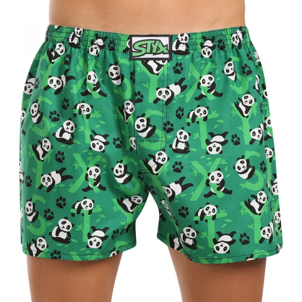 3PACK pánske trenky Styx art klasická guma viacfarebné (3A18023) S, trenírky