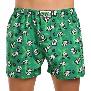 3PACK pánske trenky Styx art klasická guma viacfarebné (3A18023) S, trenírky