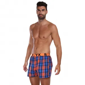 5PACK pánske trenky Styx športová guma viacfarebné (5B0951647) S, trenírky