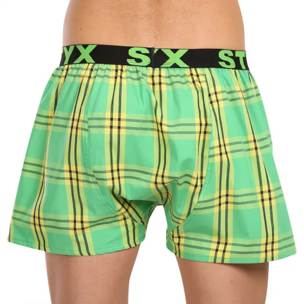 5PACK pánske trenky Styx športová guma viacfarebné (5B0888001) M, trenírky
