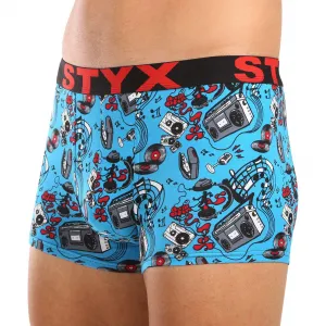 3PACK Pánske boxerky Styx art športová guma nadrozmer (3R13188) 4XL, trenky