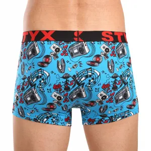 3PACK Pánske boxerky Styx art športová guma nadrozmer (3R13188) 4XL, trenky