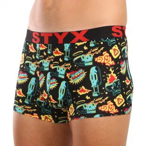 Pánske boxerky Styx art športová guma nadrozmer toohot (R1458) 4XL, trenky