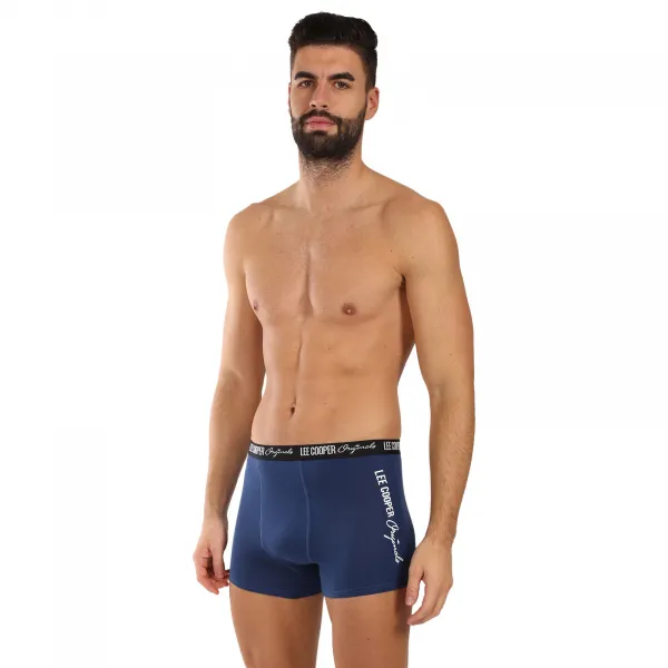 7PACK pánske boxerky Lee Cooper modré (PO41014-1) M, trenky