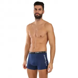 7PACK pánske boxerky Lee Cooper modré (PO41014-1) M, trenky