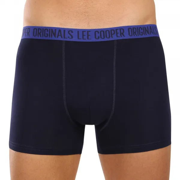 7PACK pánske boxerky Lee Cooper tmavo modré (PO41016) M, trenky