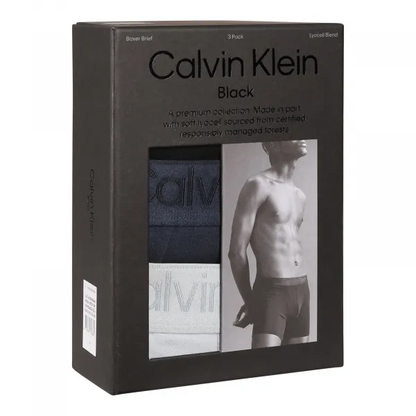 3PACK pánske boxerky Calvin Klein viacfarebné (NB3652A-QTA) M, trenky