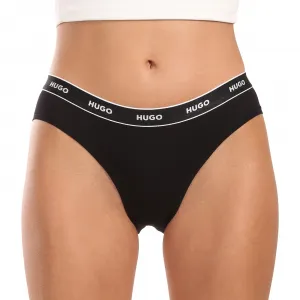 3PACK dámske nohavičky HUGO viacfarebné (50480157 968) S