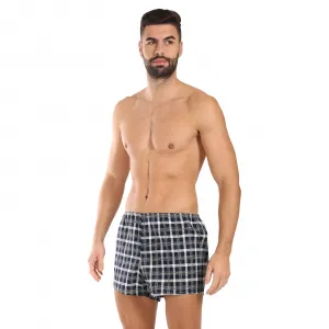 Klasické pánske trenky Foltýn viacfarebné kocky (K58) M, trenírky
