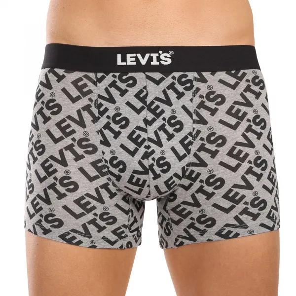 3PACK pánske boxerky Levis viacfarebné (701229546 001) L, trenky