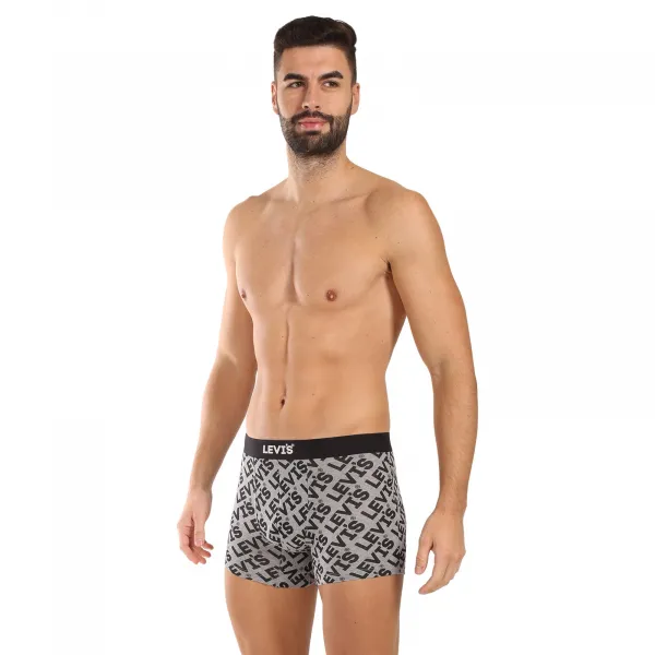 3PACK pánske boxerky Levis viacfarebné (701229546 001) L, trenky