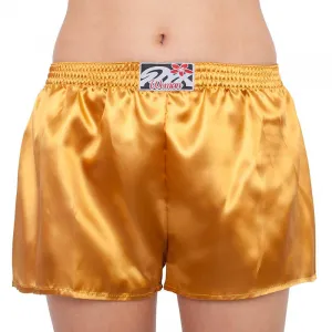 3PACK dámske trenky Styx klasická guma saténové viacfarebné (3L06352) M, trenírky