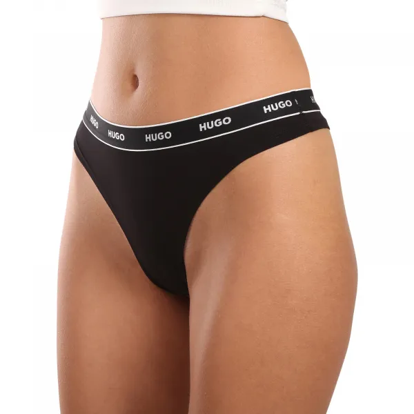3PACK dámske tangá HUGO viacferbná (50495870 520) M