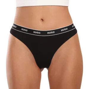 3PACK dámske tangá HUGO viacferbná (50495870 520) M